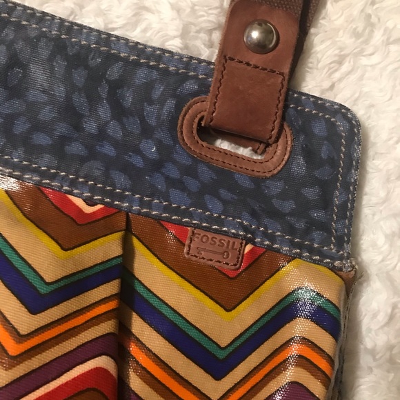 Fossil Key-Per Shoulder Purse - Picture 5 of 11